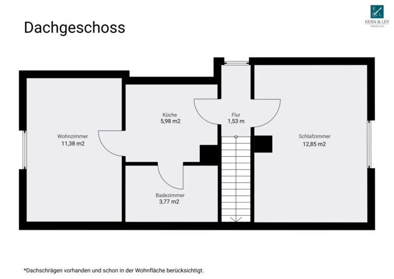 Grundriss Dachgeschoss